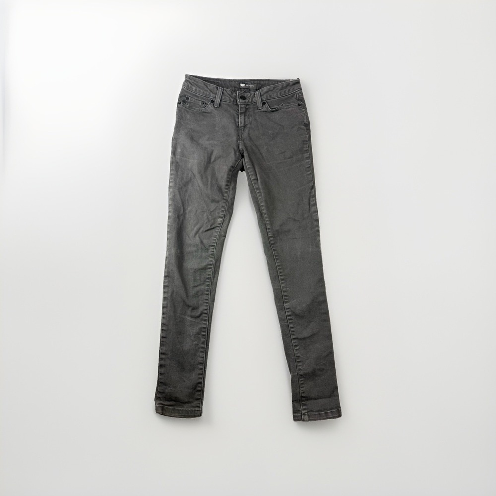 Levi's 535 Grey jean denim leggings, women's 6